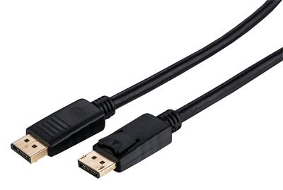 Kabel C-TECH DisplayPort 1.2, 4K@60Hz, M/M, 5m