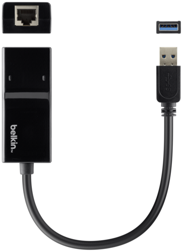 Belkin USB 3.0 Gigabit Ethernet adapter 10/100/1000Mbps B2B048