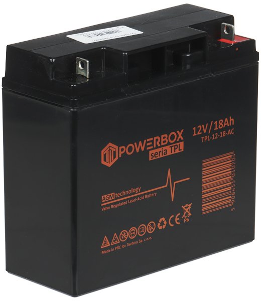 PowerBox BATERIE 12V/18AH-TPL/POWERBOX