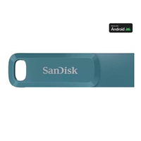 SanDisk Ultra Dual Drive Go - Jednotka USB flash - 512 GB - USB 3.2 Gen 1 / USB-C - navagio bay