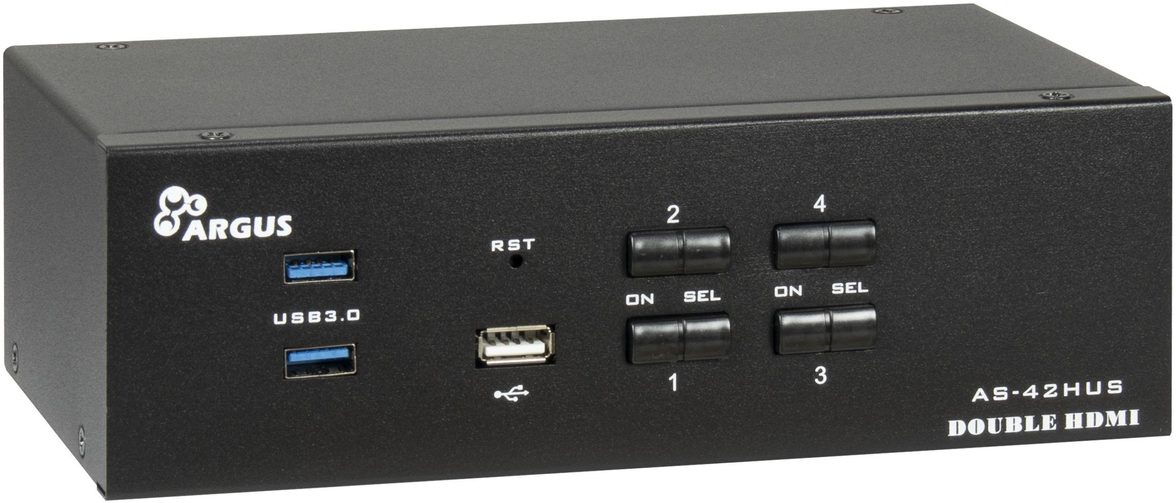 Inter-Tech KVM přepínač IPC AS-42HUS