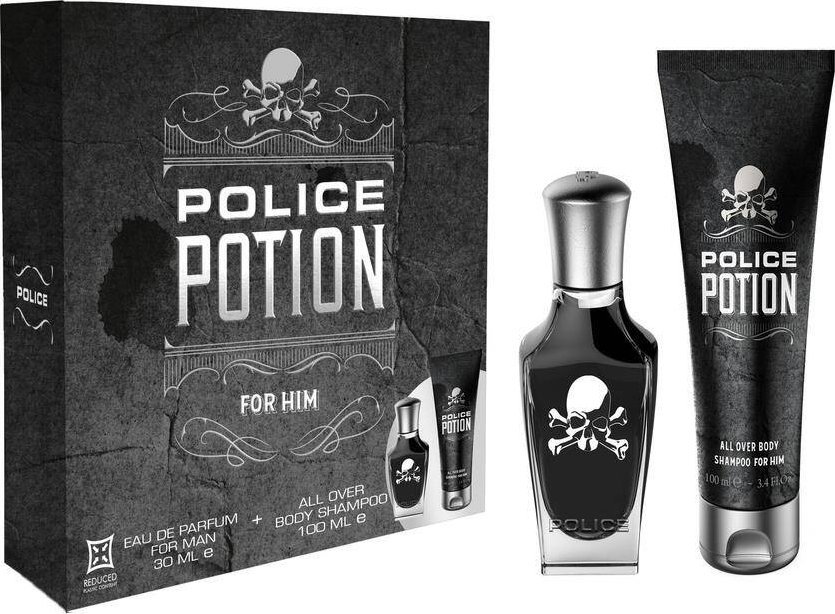 Police Potion For Him sada parfémovaná voda sprej 30ml + sprchový gel 100ml