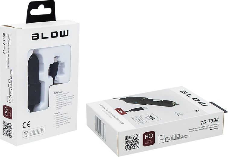 Nabíječka telefonu BLOW 75-733 do auta