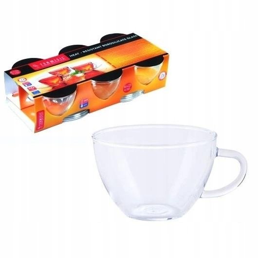 Orion 6 klasických hrnků s podšálky 0,25 l