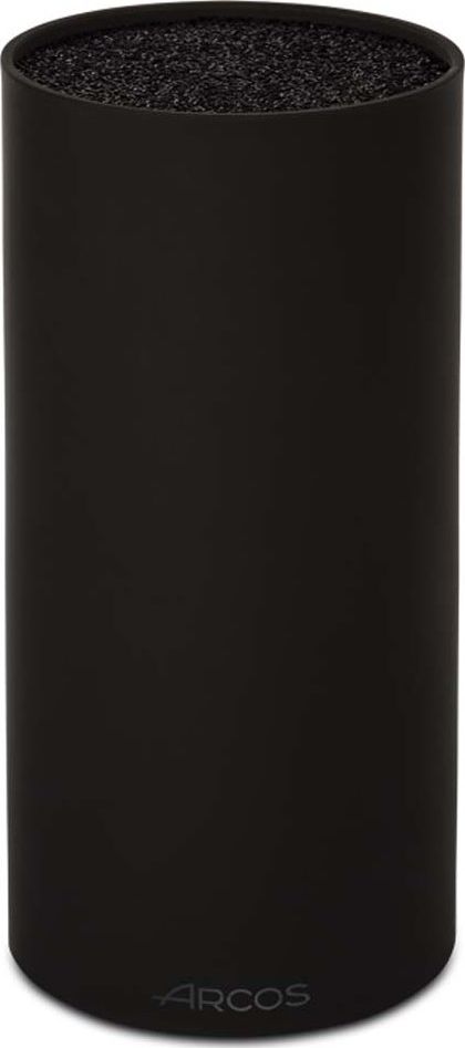 Arcos Blok na kulaté nože , černý