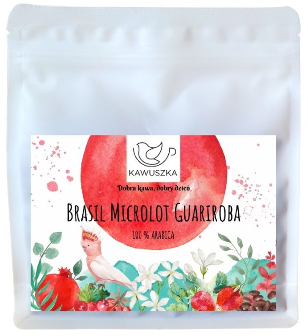 Kawuszka Kávová zrna Kávová zrna Brazil Microlot Anaerobic Guariroba - Espresso 250g