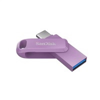SanDisk Ultra Dual Drive Go - Jednotka USB flash - 512 GB - USB 3.2 Gen 1 / USB-C - levandulová