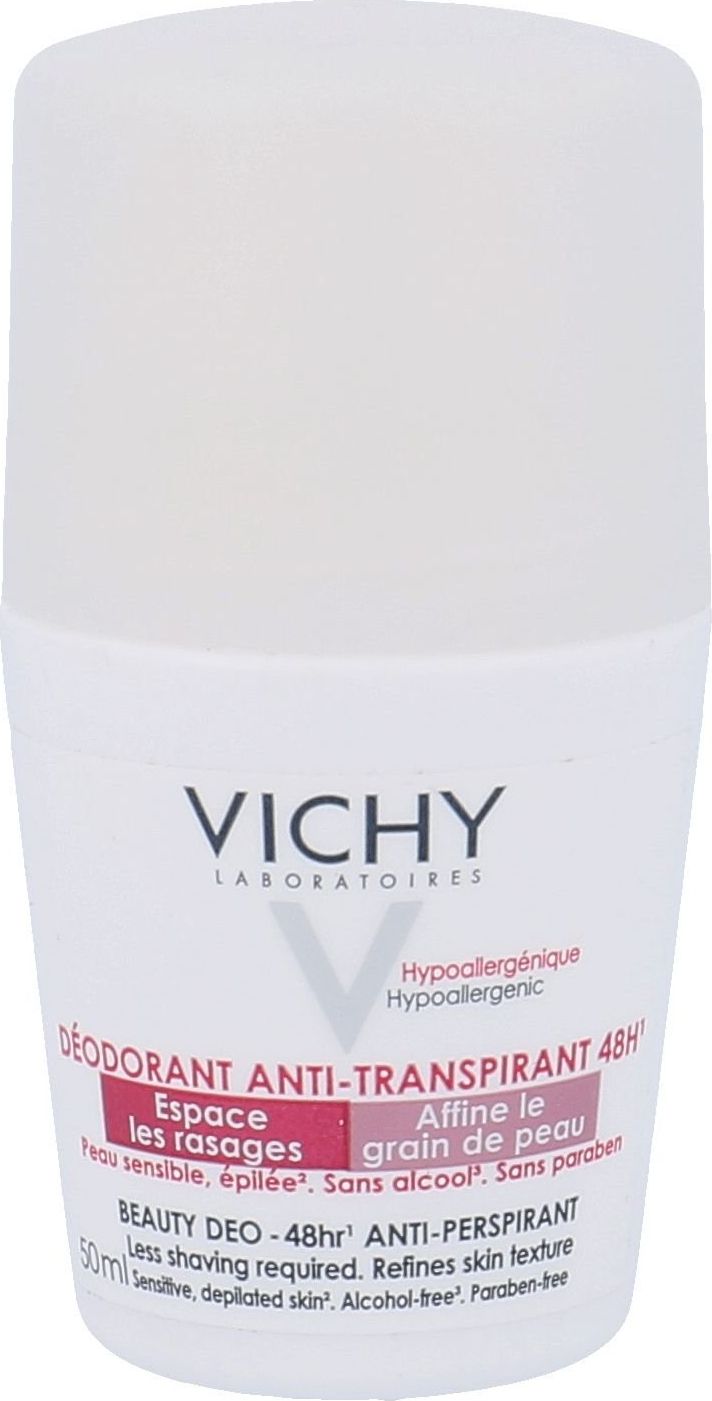 Vichy antiperspirant roll-on pro citlivou nebo depilovanou pleť 50 ml