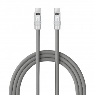 NoName USB kabel USB-C - USB-C 2 m šedý (NL4985)