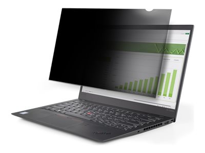 StarTech.com 17.3-inch 16:9 Laptop Privacy Filter, Anti-Glare Privacy Screen with 51% Blue Light Reduction, Black-out Notebook Screen Protector w/+/- 30°Viewing Angle - Matte and Glossy (173L-PRIVACY-