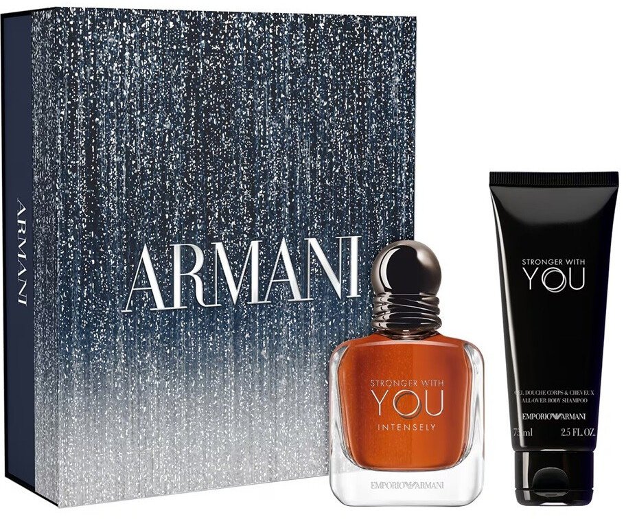 Giorgio Armani Stronger With You Intensely parfémovaná voda 50ml + sprchový gel 75ml