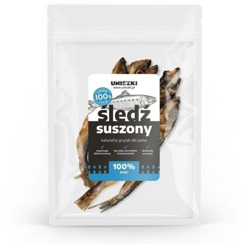 UNISZKI Sušený sleď – pamlsek pro psy – 50 g