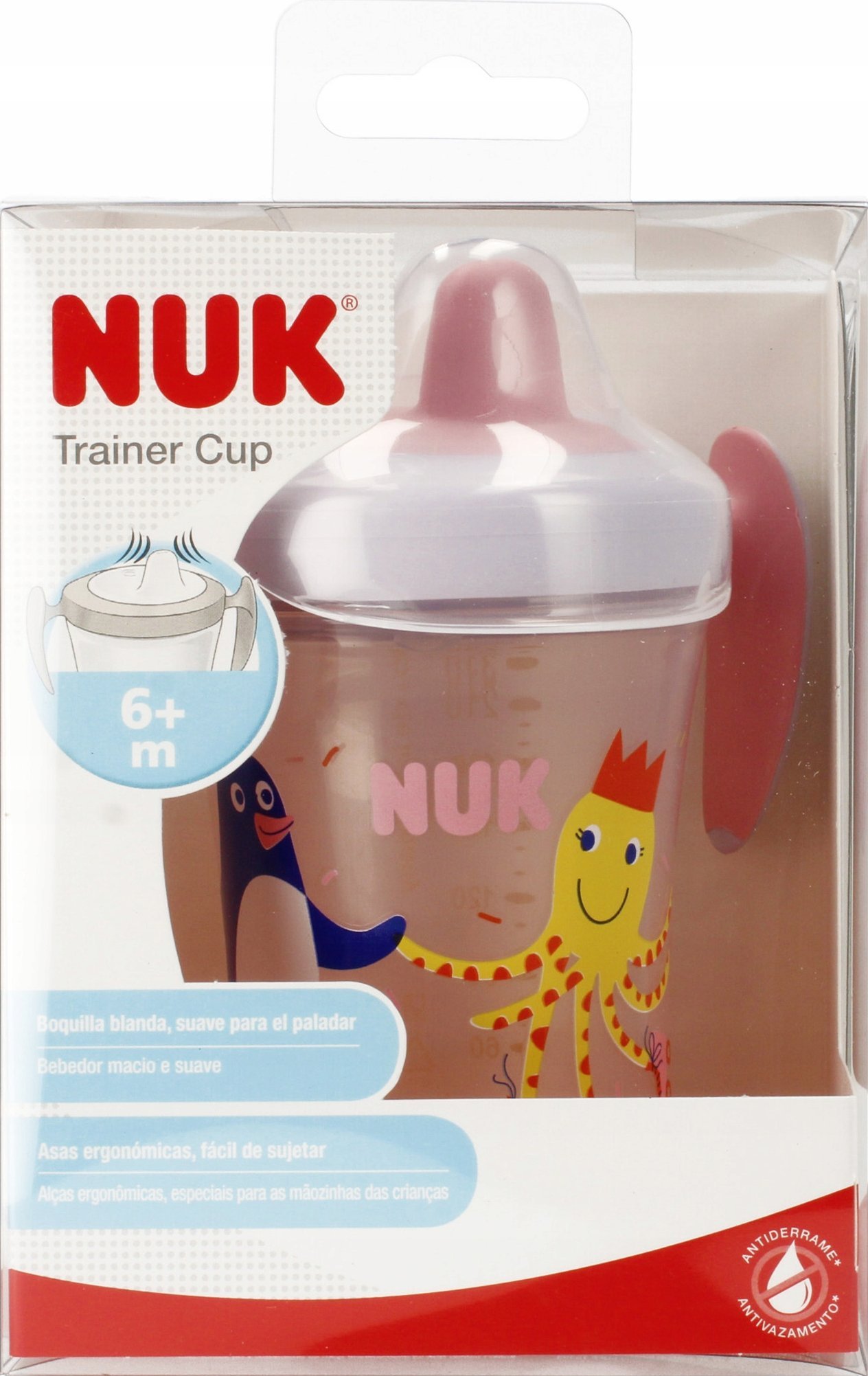 NUK NO-DIP CUP 230ML EVO MAGIC CUP ROZ10751140