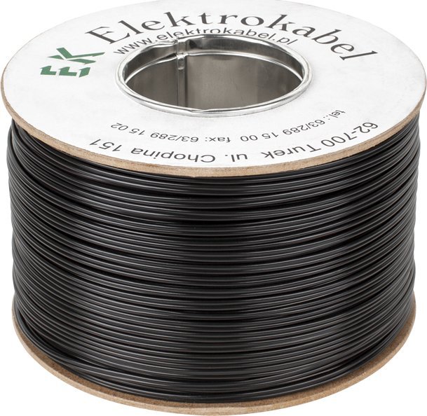 LP Reproduktorový kabel SMYp 2 x 0,35 mm černý 200 m