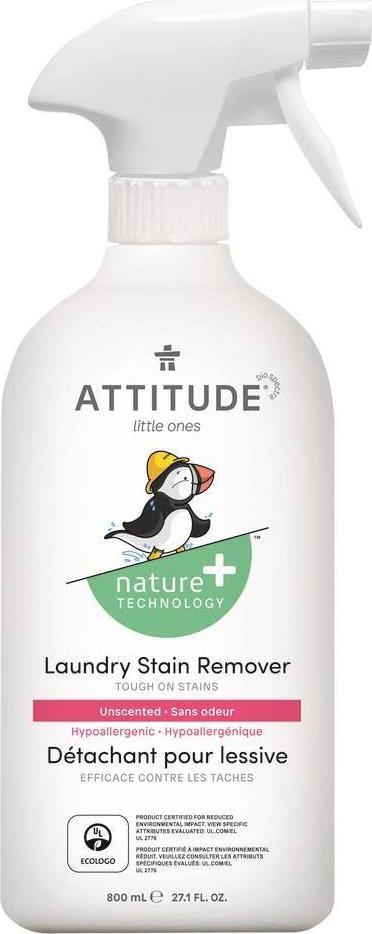 Attitude Odstraňovač skvrn Little Ones z dětského oblečení 800 ml