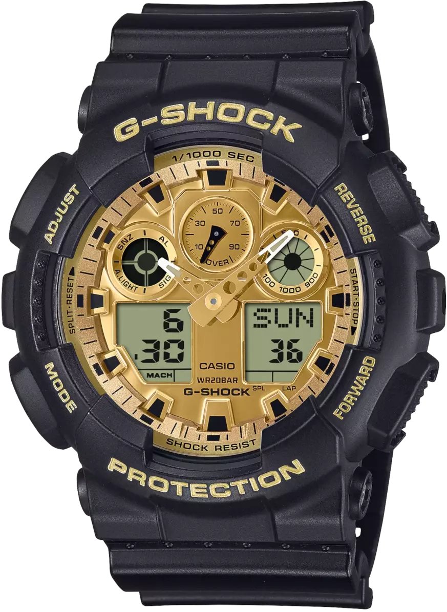 NoName Hodinky Casio G-Shock GA-100GGB-1A9ER