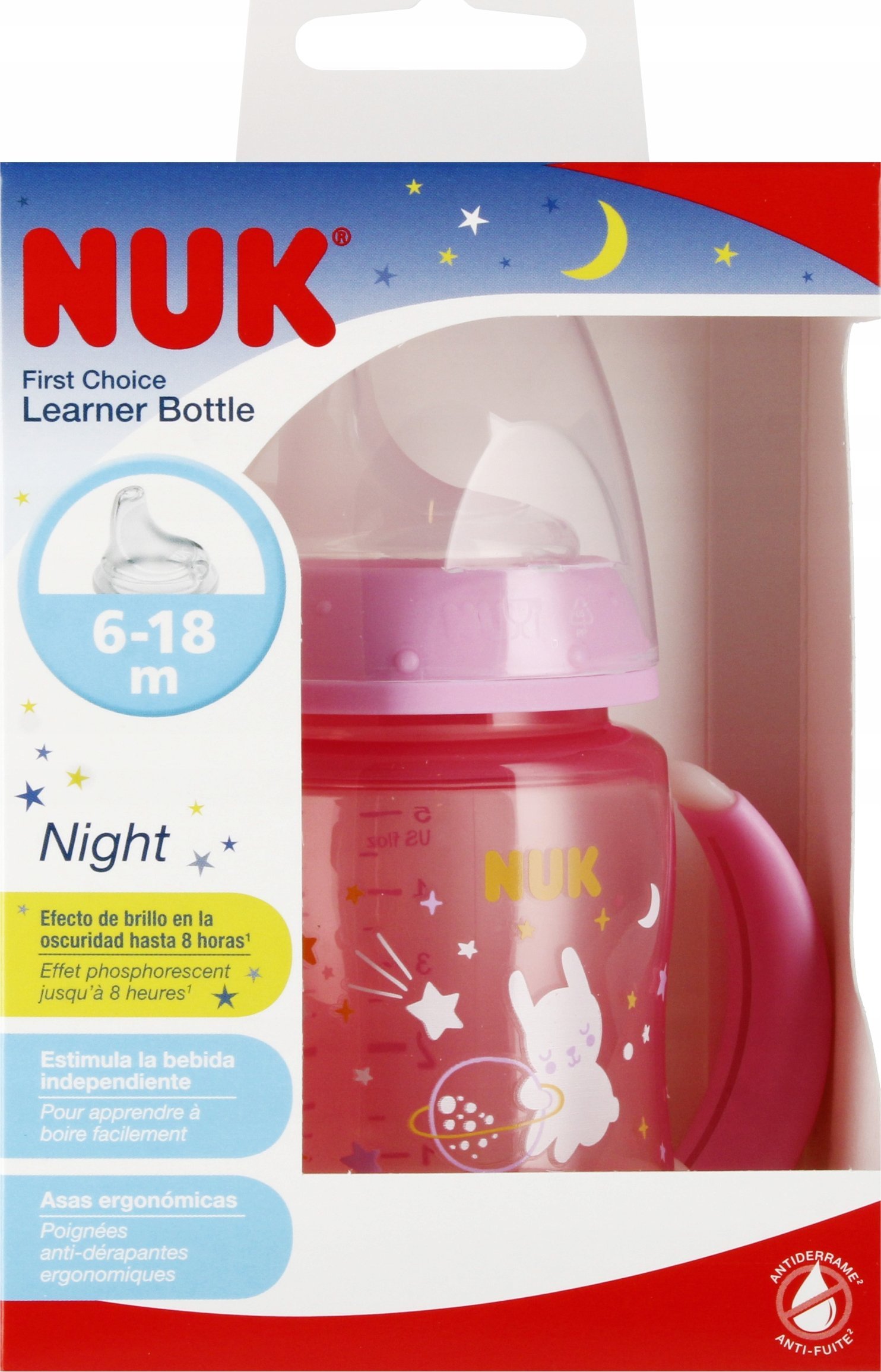 NUK LAHEV NUK 150ML S RUKOJEŤEM VELIKOST 6-18M FC10743998 1/6