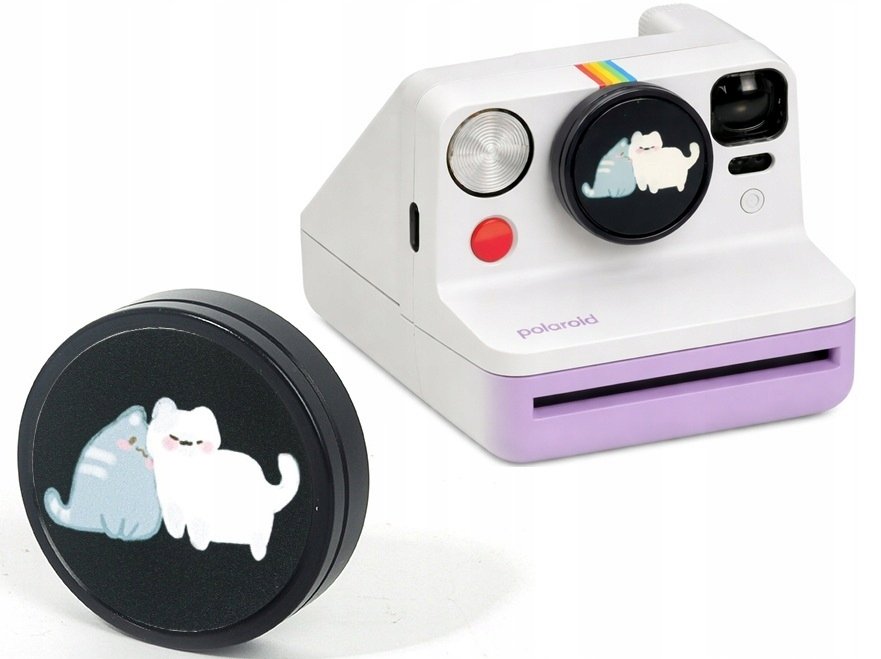 LoveInstant 3m Dekorativní samolepka na kryt fotoaparátu Polaroid Now Now+ Fotoaparát / Kočky - Černá