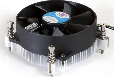 Dynatron CPU chladič Dynatron K5 Top-Blower CPU-Kühler 1.5U pro Sockel 1150, 1151, 1155, 1156, 1200 aktiv