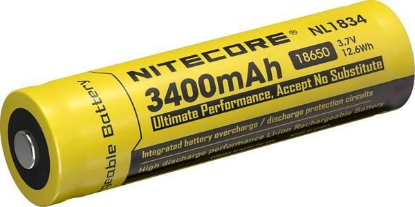 Nitecore Baterie Nitecore 18650 3400mAh Li-ion
