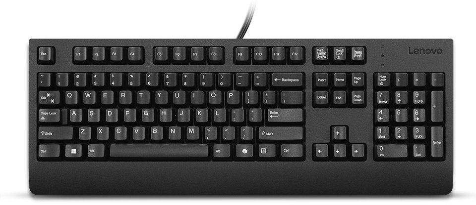 Lenovo Klávesnice LENOVO LENOVO PREFERRED PRO II USB KLÁVESNICE – ČERNÁ, estonská