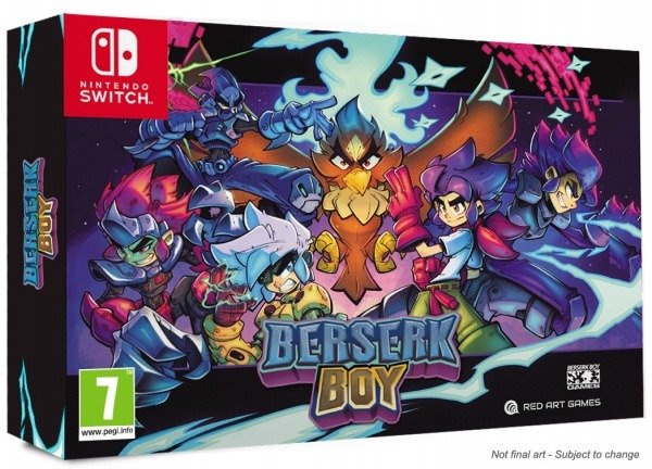 Red Art Games SWITCH Berserk Boy Sběratelská edice