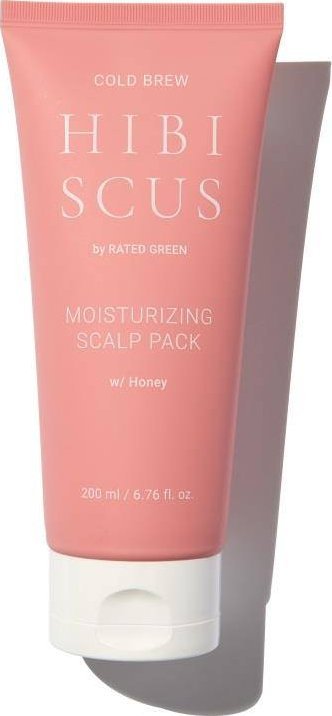Rated Green Hodnocení Green HODNOCENÍ GREEN Hydratační kúra na pokožku hlavy s ibiškem a medem Hibiscus 200ml