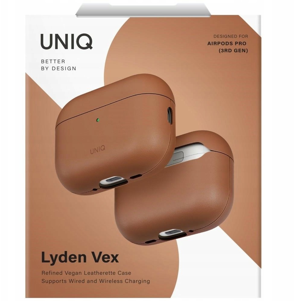 Uniq Pouzdro Lyden Vex pro AirPods Pro 3 hnědé