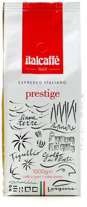 Italcaffe Espresso Italiano Prestige Bar zrnková káva 1 kg