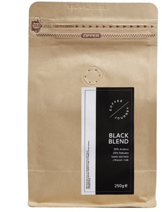 Coffee Journey Kávová zrna Black Blend 250 g