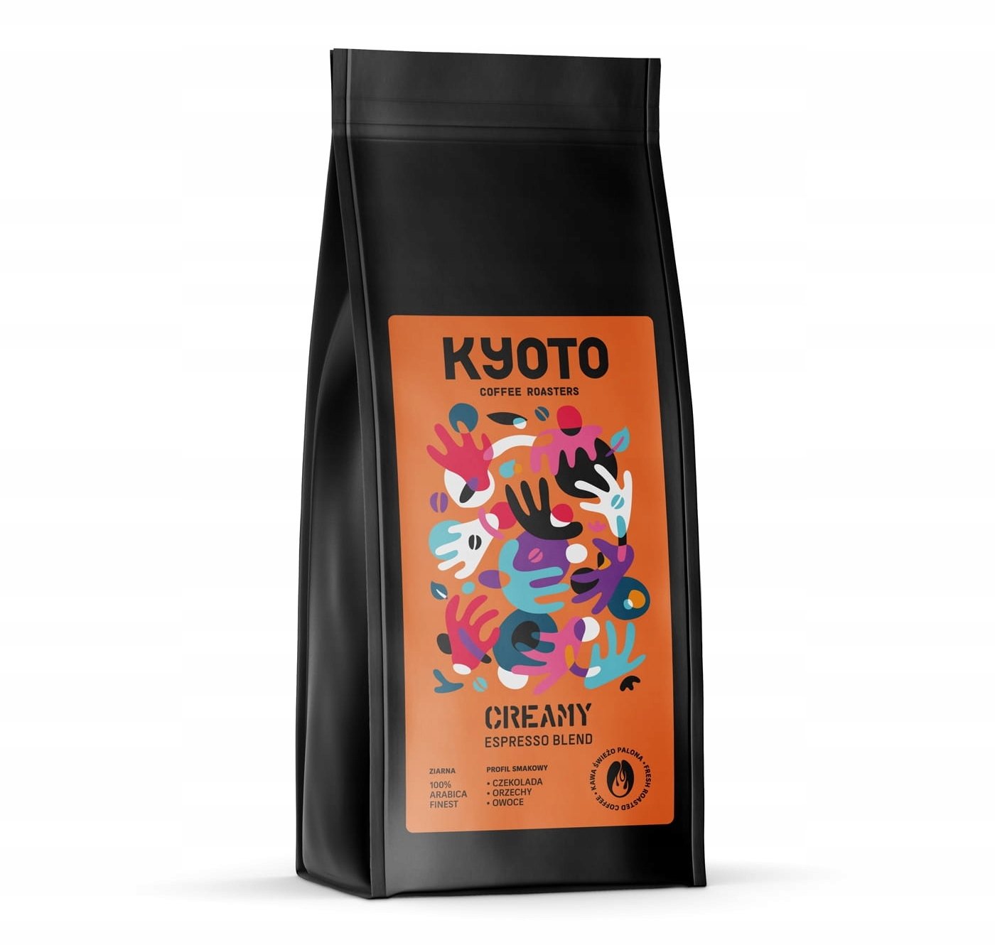 Kyoto Káva Coffee Beans Krémová kávová zrna 250g