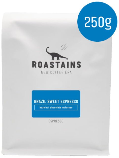 Roastains kávová zrna Brazil Sweet Espresso 250g