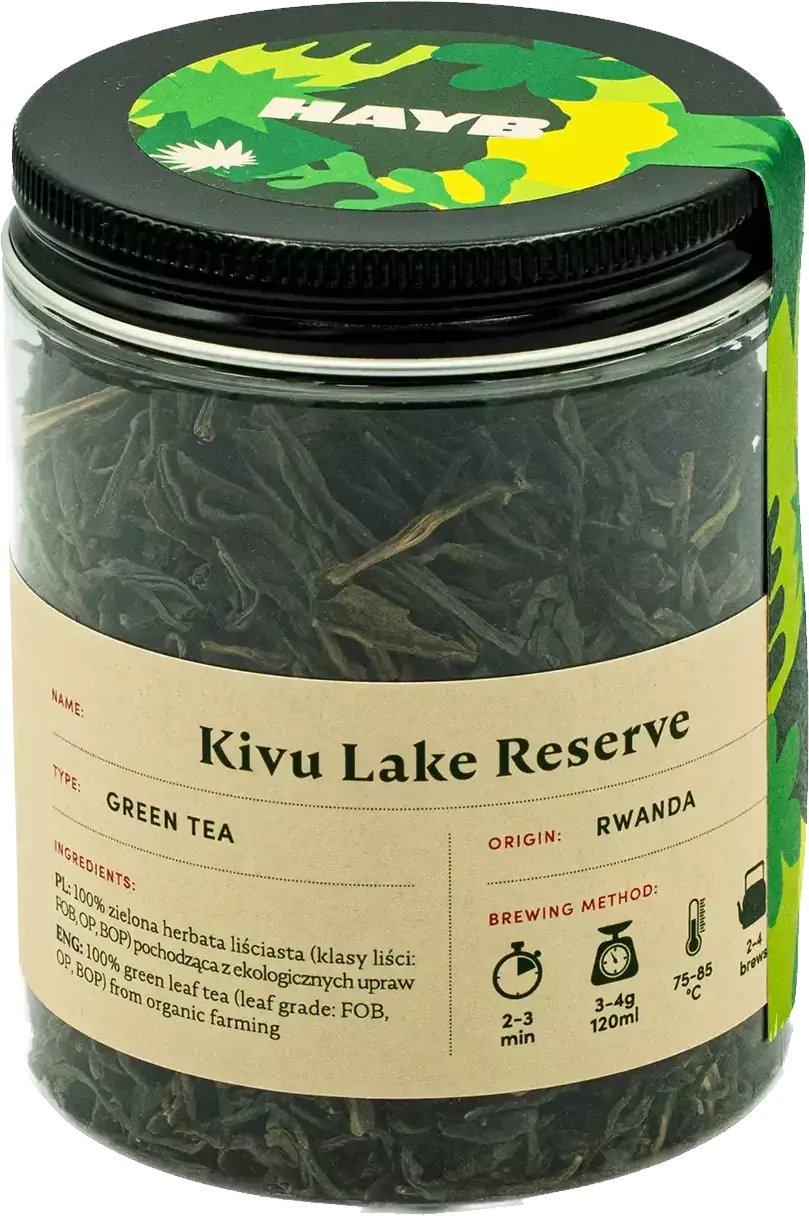 HAYB Zelený čaj Kivu Lake Reserve 70g