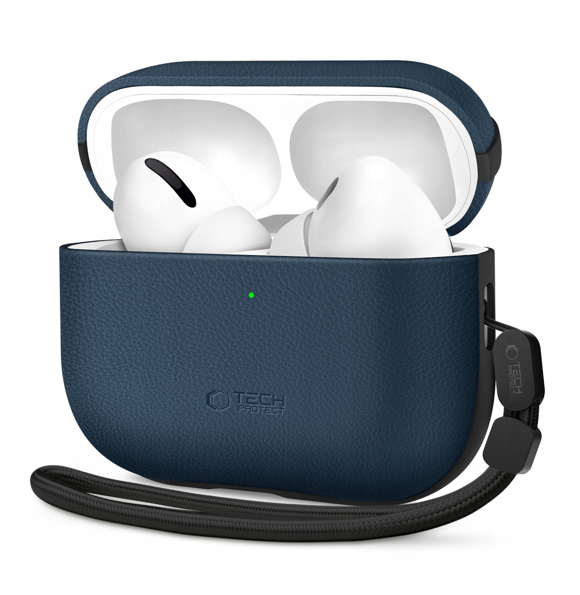 4kom.pl NATURALFIT APPLE AIRPODS PRO 3 TMAVĚ MODRÁ
