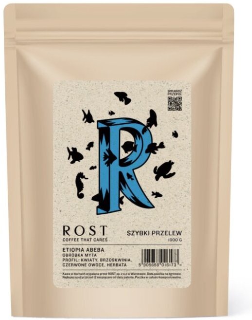 NoName Kávová zrna ROST Ethiopia Abeba Fast Transfer 1kg