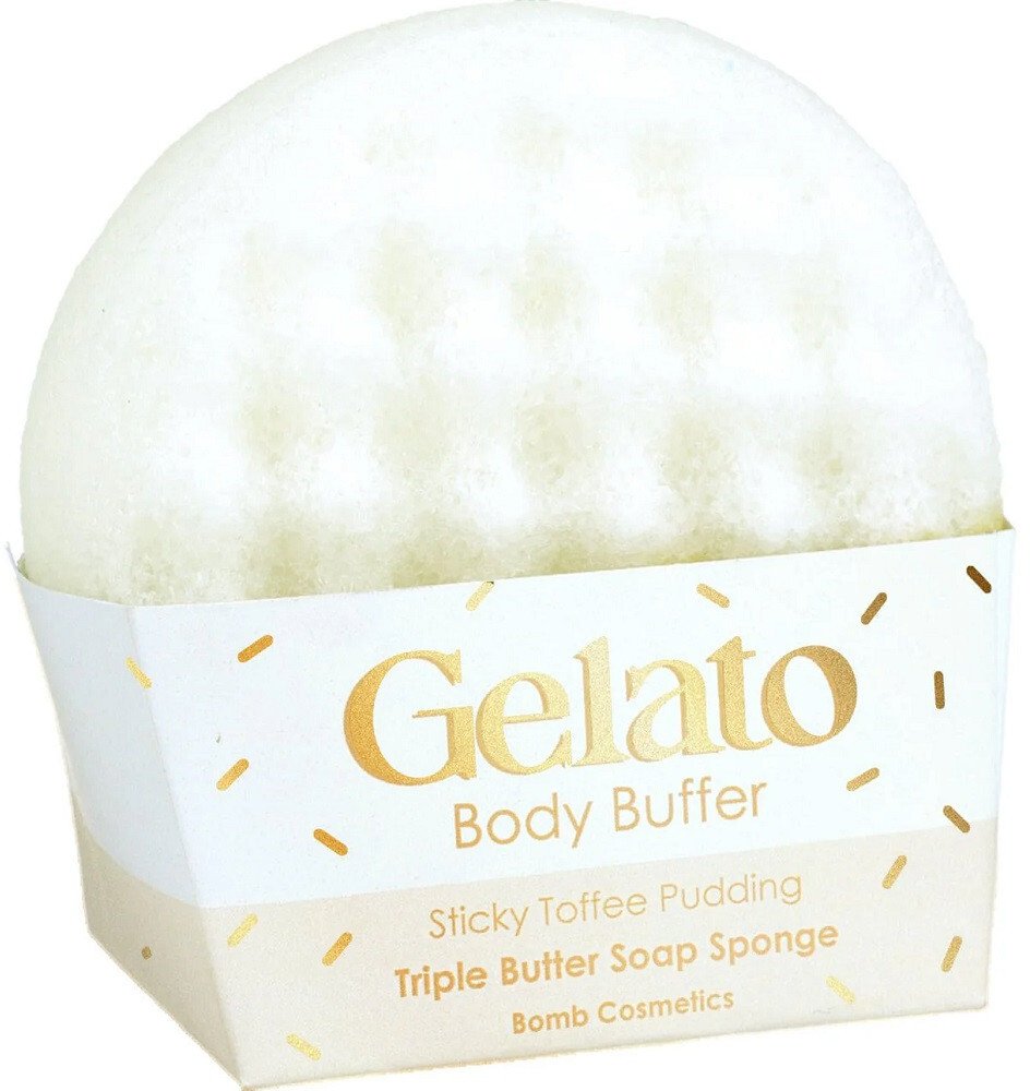 Bomb Cosmetics Gelato Body Buffer Sticky Toffee Pudding 200g