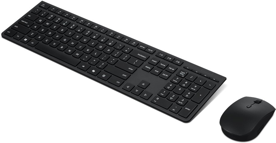 Lenovo Profesionální bezdrátová dobíjecí klávesnice a myš 4X31R64316