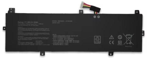 PurePower Náhradní díly pro notebooky CoreParts MBXAS-BA0353 Baterie