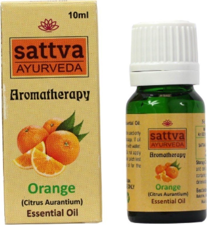 NoName SATTVA_Aromaterapeutický esenciální olej Pomerančový esenciální olej 10ml
