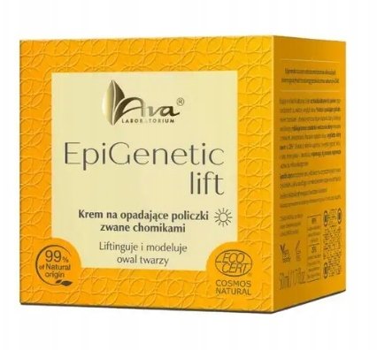 NoName AVA LABORATORIUM_EpiGenetic Lift krém pro povislé tváře, známé také jako křeččí, na jeden den, 50 ml