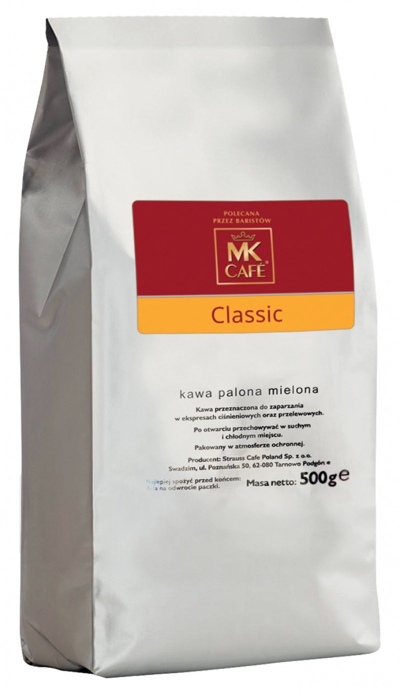 MK Cafe Klasická káva, mletá, 500g
