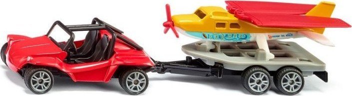 Siku SIKU 1696 Sada vozidel Auto se sportovním letadlem