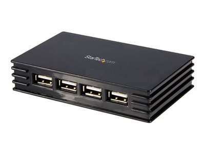 StarTech.com 4 Port USB 2.0 Hub - Hub - 4 ports - Hi-Speed USB - Rozbocovac - 4 x USB 2.0 - desktop