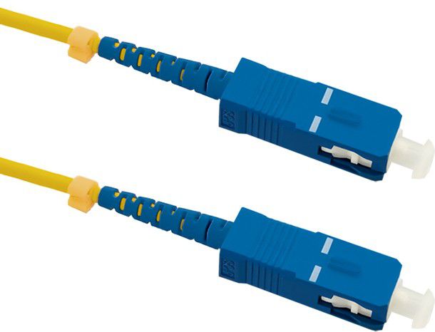 Qoltec Optický patchcord SC/UPC - SC/UPC simplex SM 9/125 G652D 5m (54300)
