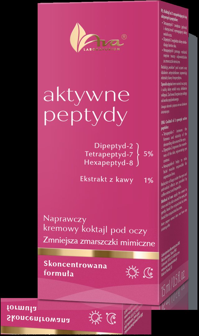 Alkotest AVA LABORATORIUM_Repair krémový oční koktejl s aktivními peptidy 15ml