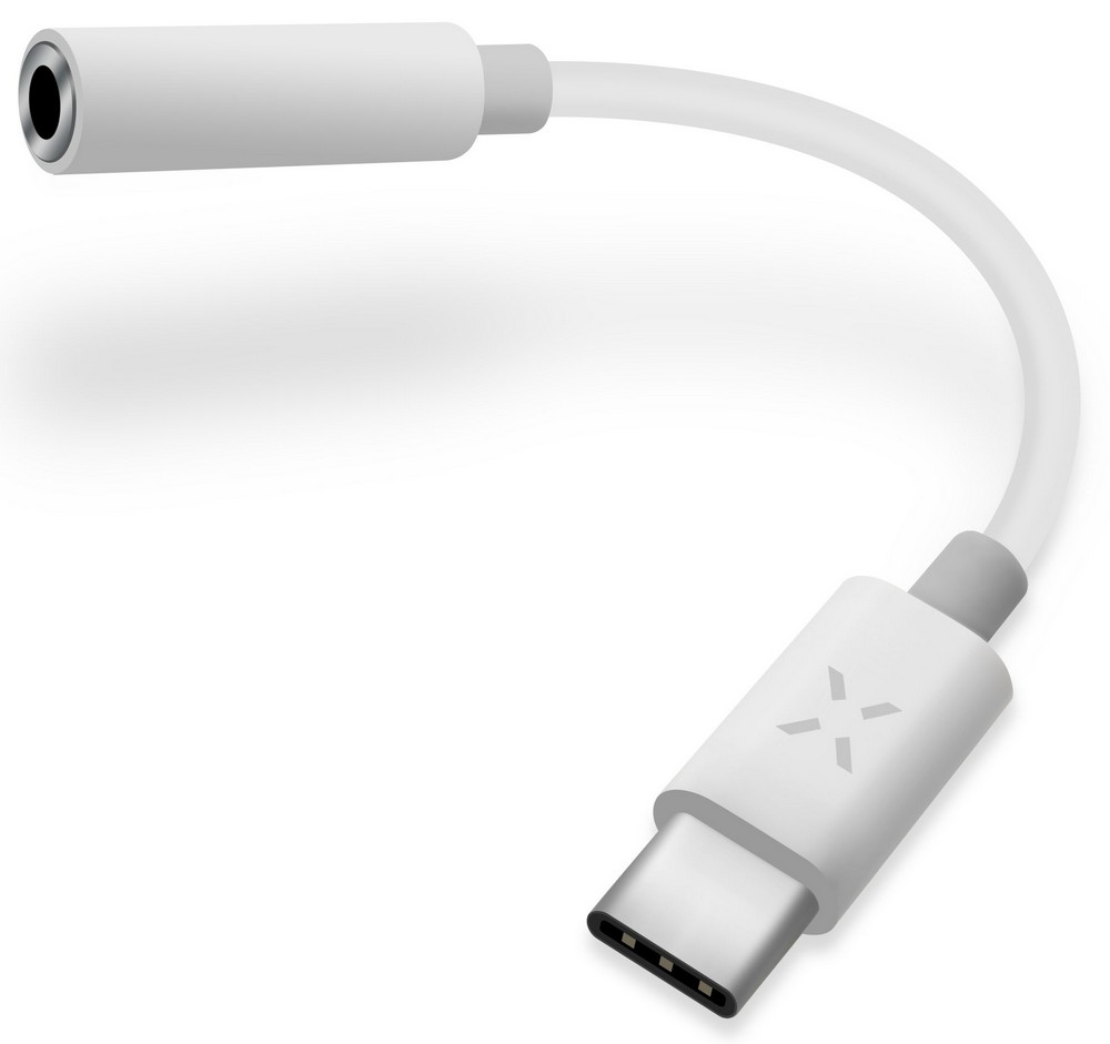 Fixed USB-C na 3,5 mm jack, FIXL-CJD-WH