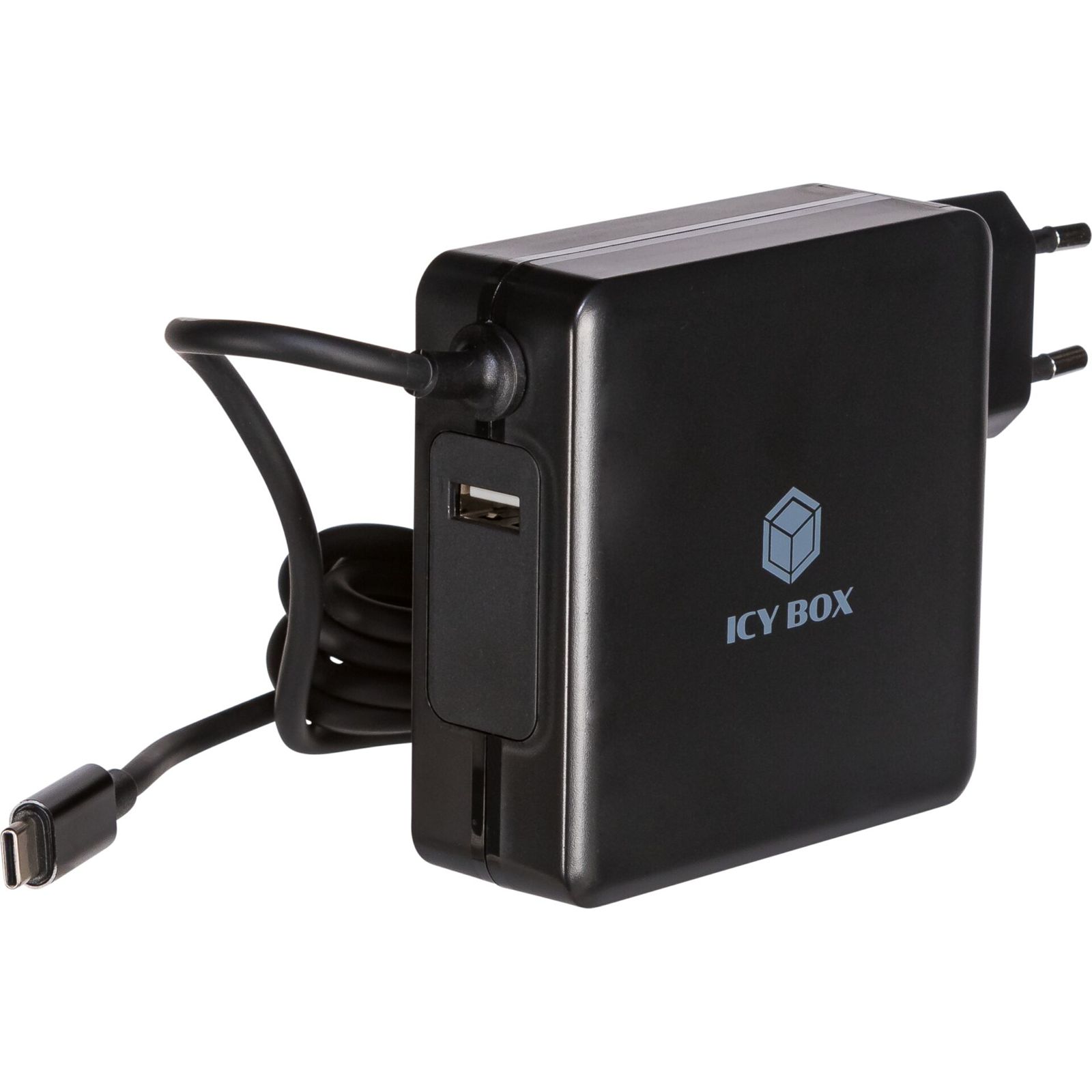 RAIDSONIC ICY BOX, Adaptér pre notebooky 90W USB C