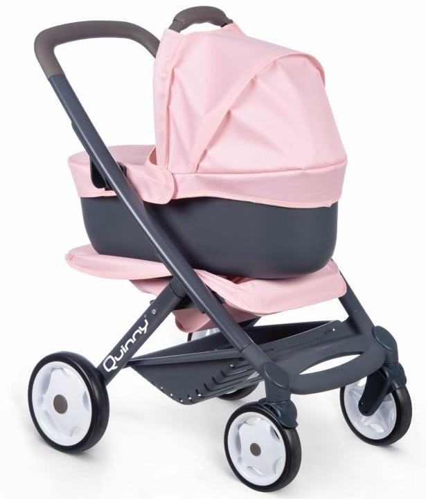 Hračka Smoby kombinovaný kočík Maxi Cosi svetlo ružový pre bábiky