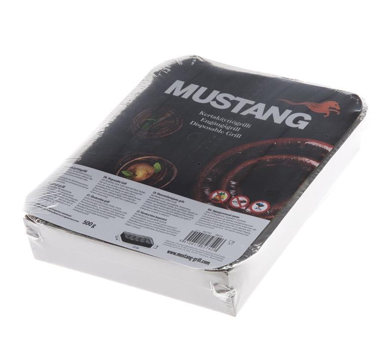 MUSTANG Jednorázový gril , 27 x 22 x 25 cm