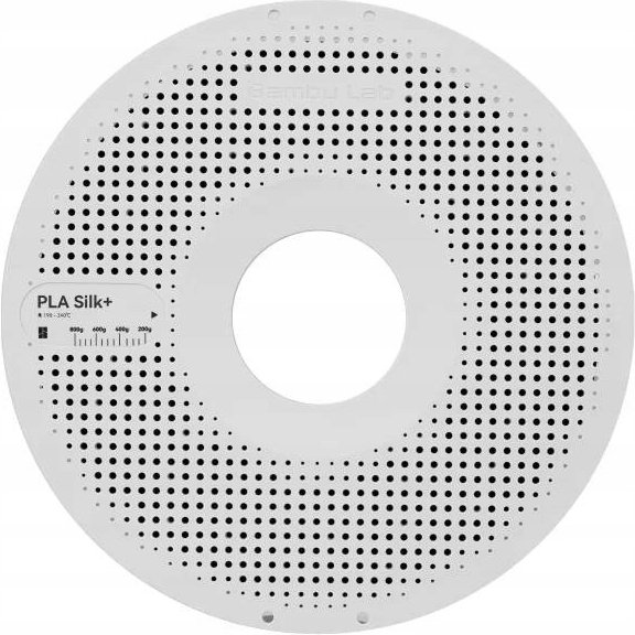 BambuLab Filament Bambu Lab PLA Silk+ 1,75 mm 1 kg titanově šedá